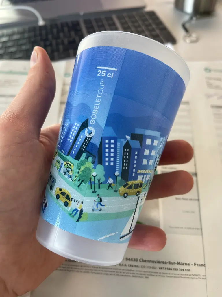 SG - Ecocup 33cl personnalisée