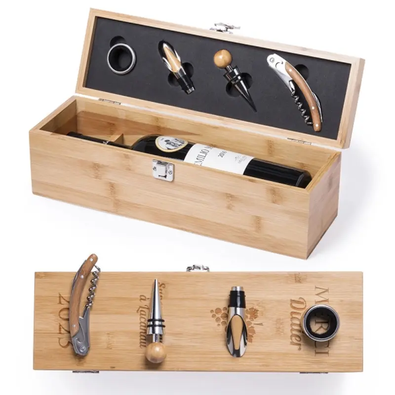 SG - Coffret à vin - Bambou